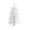 2ft. Pre-Lit White Artificial Christmas Tree, Clear LED Lights